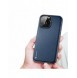 Dux Ducis Fino skal skal iPhone 14 Pro Max blå nylon