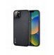 Dux Ducis Fino fodral skal nylon täckt iPhone 14 Plus svart
