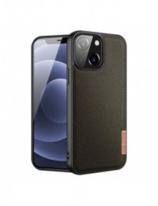 Dux Ducis Fino fodral täckt med nylonmaterial för iPhone 13 mini grön