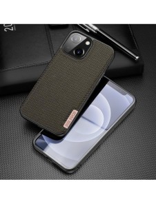 Dux Ducis Fino fodral täckt med nylonmaterial för iPhone 13 mini grön