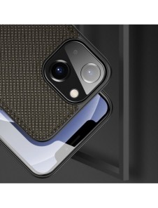 Dux Ducis Fino fodral täckt med nylonmaterial för iPhone 13 mini grön