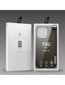 Dux Ducis Fino fodral täckt med nylonmaterial för iPhone 13 Pro grön