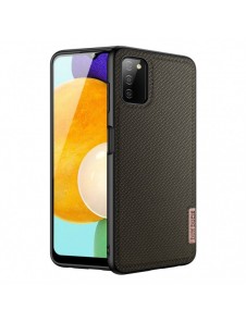 Dux Ducis Fino fodral täckt med nylonmaterial för Samsung Galaxy A03s grön