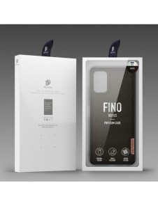Dux Ducis Fino fodral täckt med nylonmaterial för Samsung Galaxy A03s grön