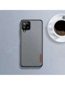 Dux Ducis Fino fodral täckt med nylonmaterial för Samsung Galaxy A22 4G svart