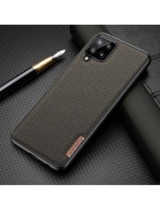Dux Ducis Fino fodral täckt med nylonmaterial för Samsung Galaxy A22 4G svart
