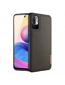 Dux Ducis Fino fodral täckt med nylonmaterial för Xiaomi Redmi Note 10 5G / POCO M3 PRO grön