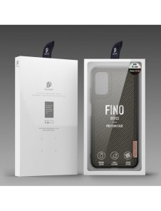 Dux Ducis Fino fodral täckt med nylonmaterial för Xiaomi Redmi Note 10 5G / POCO M3 PRO grön