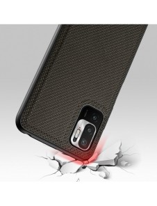 Dux Ducis Fino fodral täckt med nylonmaterial för Xiaomi Redmi Note 10 5G / POCO M3 PRO grön
