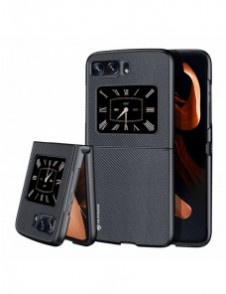 Dux Ducis Fino fodral till Motorola Razr 2022 skal med silikonram svart