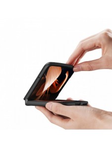 Dux Ducis Fino fodral till Motorola Razr 2022 skal med silikonram svart