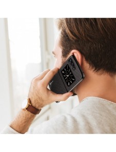 Dux Ducis Fino fodral till Motorola Razr 2022 skal med silikonram svart