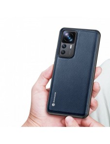 Dux Ducis Fino fodral för Xiaomi 12T Pro / Xiaomi 12T skal med silikonram blå