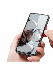 Dux Ducis Fino fodral för Xiaomi 12T Pro / Xiaomi 12T skal med silikonram blå