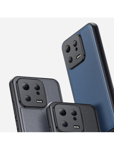 Dux Ducis Fino fodral för Xiaomi 12T Pro / Xiaomi 12T skal med silikonram blå