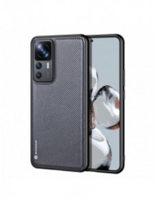 Dux Ducis Fino fodral för Xiaomi 12T Pro / Xiaomi 12T skal med silikonram grå