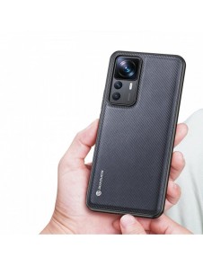Dux Ducis Fino fodral för Xiaomi 12T Pro / Xiaomi 12T skal med silikonram grå