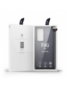 Dux Ducis Fino fodral för Xiaomi 12T Pro / Xiaomi 12T skal med silikonram grå
