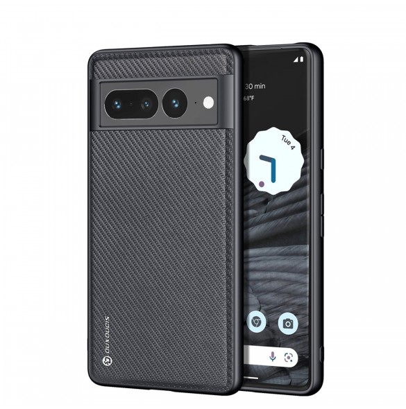 Dux Ducis Fino fodral Google Pixel 7 Pro skal med silikonram svart