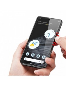 Dux Ducis Fino fodral Google Pixel 7 Pro skal med silikonram svart