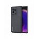 Dux Ducis Fino fodral är täckt med nylonmaterial Oppo Find X5 svart