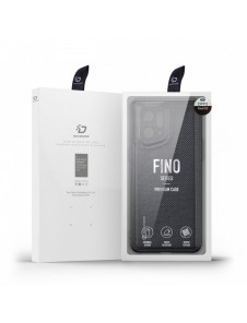 Dux Ducis Fino fodral är täckt med nylonmaterial Oppo Find X5 svart