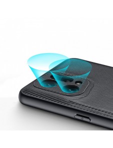 Dux Ducis Fino fodral är täckt med nylonmaterial Oppo Find X5 svart