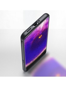 Dux Ducis Fino fodral är täckt med nylonmaterial Oppo Find X5 svart
