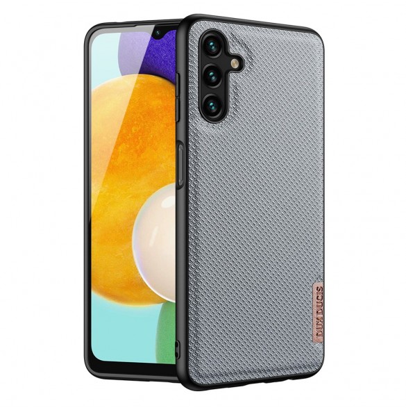 Dux Ducis Fino fodral är tillverkat av nylonmaterial för Samsung Galaxy A13 5G blå