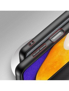 Dux Ducis Fino fodral är tillverkat av nylonmaterial för Samsung Galaxy A13 5G blå