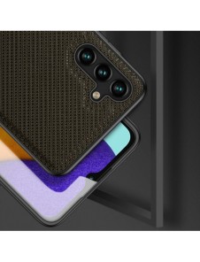 Dux Ducis Fino fodral är tillverkat av nylonmaterial för Samsung Galaxy A13 5G grön