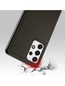 Dux Ducis Fino fodral är tillverkat av nylonmaterial för Samsung Galaxy A73 grön