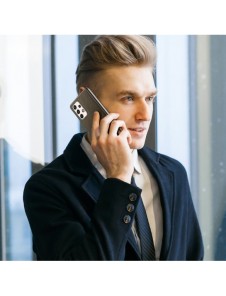 Dux Ducis Fino fodral är tillverkat av nylonmaterial för Samsung Galaxy A73 grön