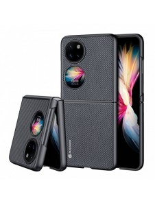 Dux Ducis Fino fodral är tillverkat av nylonmaterial Huawei P50 Pocket svart