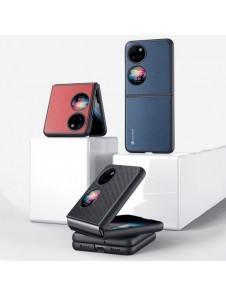 Dux Ducis Fino fodral är tillverkat av nylonmaterial Huawei P50 Pocket svart