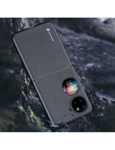 Dux Ducis Fino fodral är tillverkat av nylonmaterial Huawei P50 Pocket svart