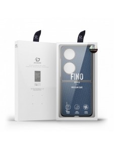 Dux Ducis Fino fodral är tillverkat av nylonmaterial Huawei P50 Pocket blå
