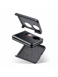 Dux Ducis Fino fodral är tillverkat av nylonmaterial Huawei P50 Pocket blå