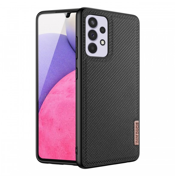 Dux Ducis Fino fodral är nylonklädd Samsung Galaxy A33 5G svart