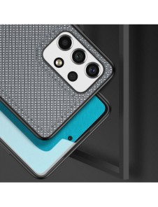 Dux Ducis Fino fodral är nylonklädd Samsung Galaxy A53 5G blå