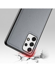 Dux Ducis Fino fodral är nylonklädd Samsung Galaxy A53 5G blå
