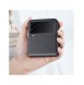 Dux Ducis Fino fodral är nylonklädd Samsung Galaxy Z Flip 3 svart