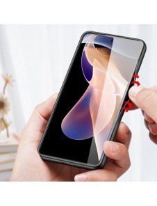 Dux Ducis Fino fodral nylonklädd skal Xiaomi Redmi Note 11 Pro+ 5G (Kina) / 11 Pro 5G (Kina) / Mi11i HyperCharge / Poco X4 NF