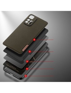 Dux Ducis Fino fodral nylonklädd skal Xiaomi Redmi Note 11 Pro+ 5G (Kina) / 11 Pro 5G (Kina) / Mi11i HyperCharge / Poco X4 NF