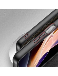 Dux Ducis Fino fodral nylonklädd skal Xiaomi Redmi Note 11 Pro+ 5G (Kina) / 11 Pro 5G (Kina) / Mi11i HyperCharge / Poco X4 NF