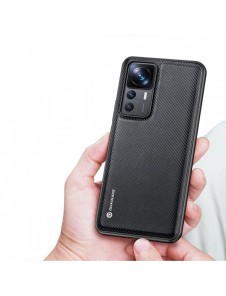 Dux Ducis Fino fodral Xiaomi 12T Pro / Xiaomi 12T skal med silikonram svart
