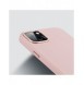 Dux Ducis Grit Läderfodral för iPhone 14 Elegant konstläderfodral (MagSafe-kompatibelt) Rosa
