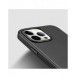 Dux Ducis Grit Läderfodral för iPhone 14 Pro Elegant konstläderfodral (MagSafe-kompatibelt) Svart