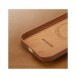 Dux Ducis Grit Läderfodral för iPhone 14 Pro Elegant konstläderfodral (MagSafe-kompatibel) Brun