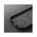 Dux Ducis Grit Läderfodral för iPhone 14 Pro Max Elegant konstläderfodral (MagSafe-kompatibelt) Svart